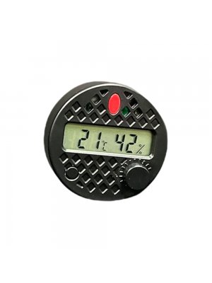 HygroSet II Round Adjustable Digital Cigar Hygrometer