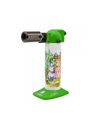Linda Biggs Custom Butane Torch Lighter 6" Linda Biggs Custom Butane Torch Lighter 6"