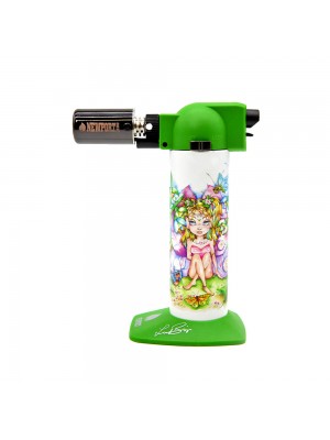 Linda Biggs Custom Butane Torch Lighter 6" Linda Biggs Custom Butane Torch Lighter 6"