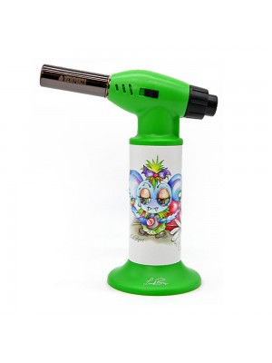 Linda Biggs Custom Jumbo Butane Torch Lighter 10" Linda Biggs Custom Jumbo Butane Torch Lighter 10"