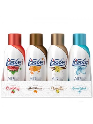 London Love Air Sanitizer (4 Cans) London Love Air Sanitizer (4 Cans)