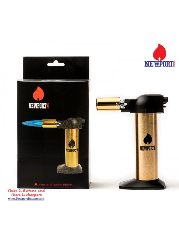 Newport Zero 6" Regular Torch - Gold Black