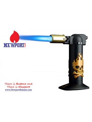 Newport Zero 6" Regular Torch - Gold Skull Newport Zero 6" Regular Torch - Gold Skull