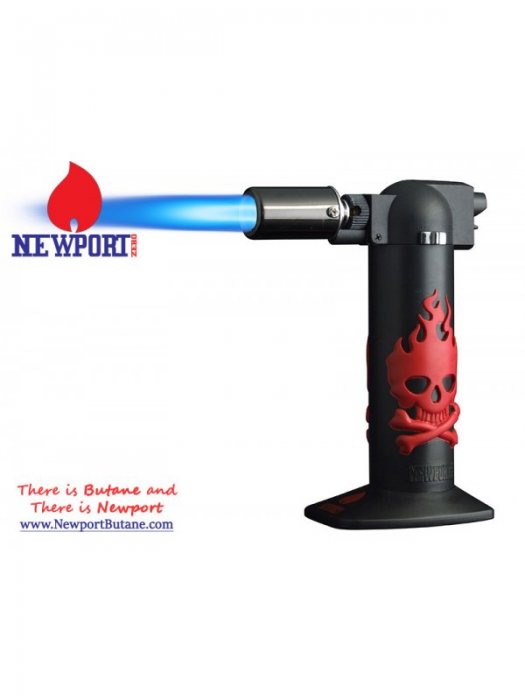 Newport Zero 6" Regular Torch - Red Skull