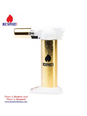 Newport Zero 6" Regular Torch - Gold White Newport Zero 6" Regular Torch - Gold White