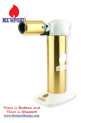 Newport Zero 6" Regular Torch - Gold White Newport Zero 6" Regular Torch - Gold White