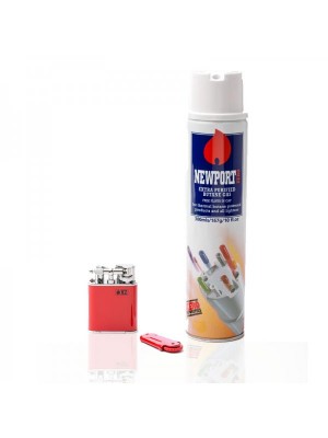 Double Torch Lighter + 300 ml Butane Can Double Torch Lighter + 300 ml Butane Can