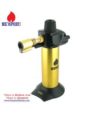 Newport Zero 5.5" Mini Torch - Gold and Black Newport Zero 5.5" Mini Torch - Gold and Black