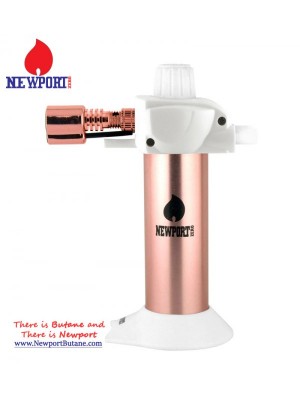 Newport Zero 5.5" Mini Torch - Rose Gold and White Newport Zero 5.5" Mini Torch - Rose Gold and White
