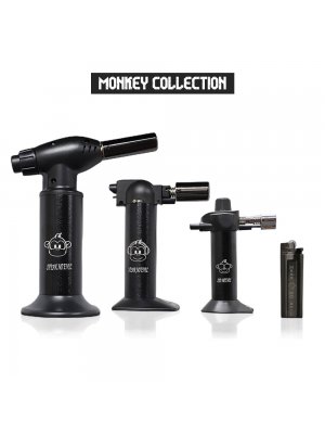 SEE HEAR SPEAK No Evil - Monkey Series Butane Torch Lighters