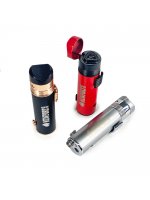 Triple Torch Lighter with Cigar Puncher