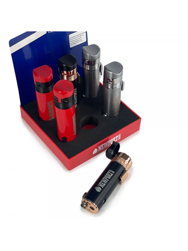 Triple Torch Lighter with Cigar Puncher
